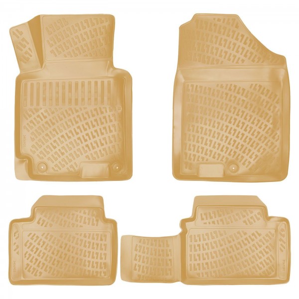 Kia Ceed 2012-2018 Havuzlu Paspas Bej