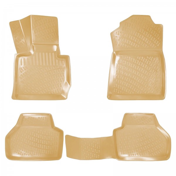 Bmw X3 F25 2011-2017 Havuzlu Paspas Bej