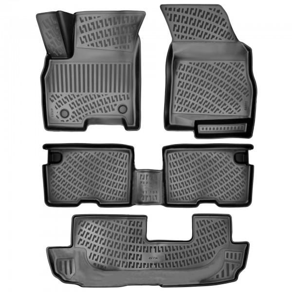 Chery Tiggo 8 Pro 2020 Sonrası 7 Koltuklu Havuzlu Paspas | Excellent-Intelligent Paket