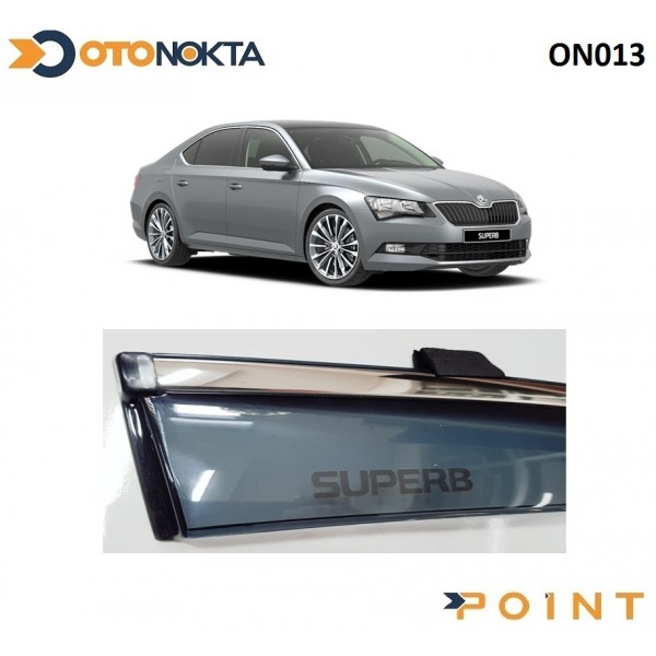 CAM RUZGARLIGI 4LU KROMLU SKODA SUPER B 2016