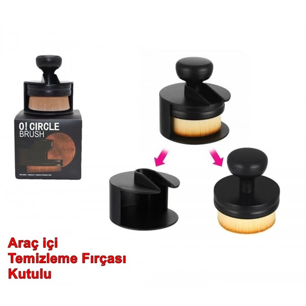ARAC IC TEMIZLEME FIRCASI YUVARLAK KUTULU ITHAL