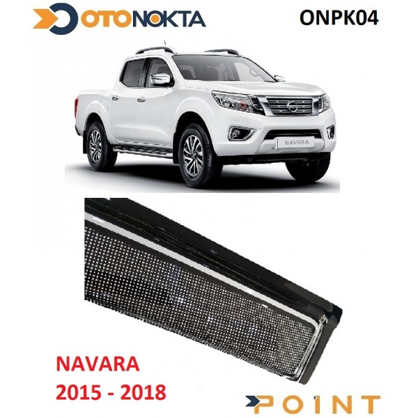 CAM RUZGARLIGI BENEKLI SIYAH NAVARA 2015