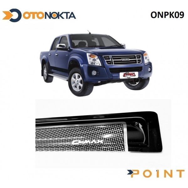 CAM RUZGARLIGI BENEKLI SIYAH D-MAX 04-12