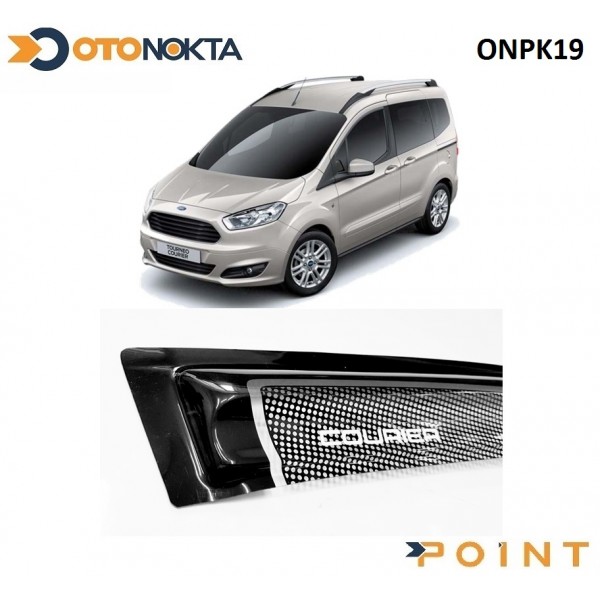 CAM RUZGARLIGI BENEKLI SIYAH COURIER