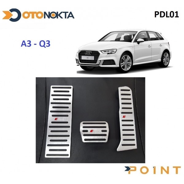 PEDAL SETI ORJINAL AUDI A3 Q3 OTOMATIK PEDAL SETI ORJINAL AUDI A3 Q3 OTOMATIK