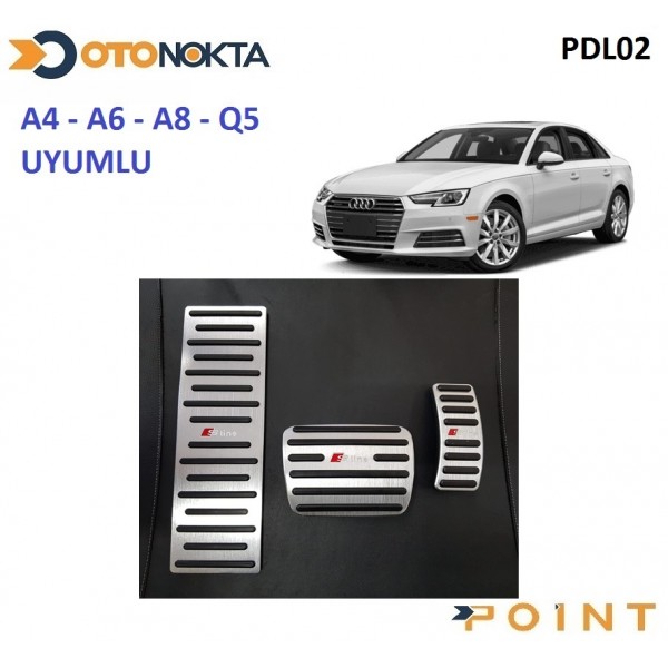 PEDAL SETI ORJINAL AUDI A4 A6 A8 Q5 OTOMATIK PEDAL SETI ORJINAL AUDI A4 A6 A8 Q5 OTOMATIK