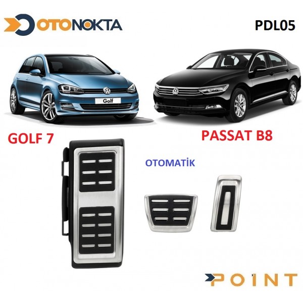 PEDAL SETI ORJINAL GOLF 7-PASSAT B8 OTOMATIK PEDAL SETI ORJINAL GOLF 7-PASSAT B8 OTOMATIK