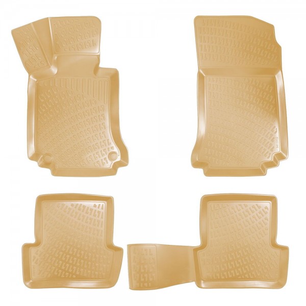 Mercedes CLK W209 2002-2010 Havuzlu Paspas | Bej