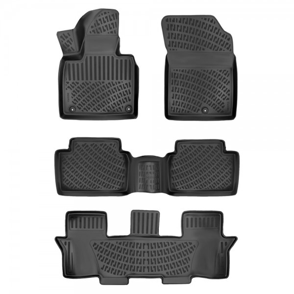 Kia Sorento 2021 Sonrası Havuzlu Paspas | Benzinli - 7 Koltuklu