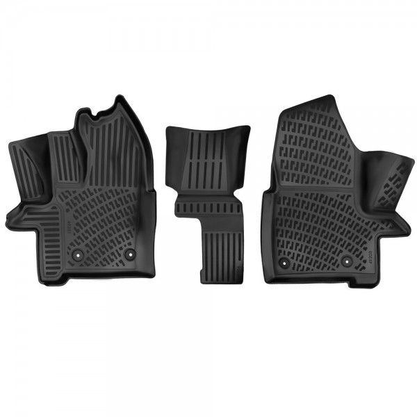 Ford Tourneo Custom 2012-2023 Havuzlu Paspas | Şoför +1 Yolcu Koltuğu - Otomatik Vites